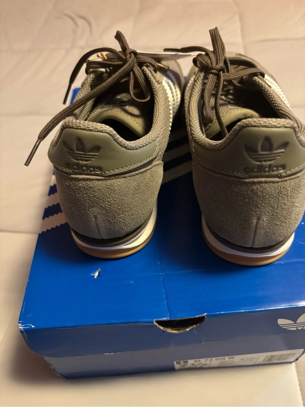 Adidas SL 72 -Suede- Orbit Green